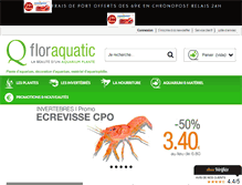 Tablet Screenshot of floraquatic.com